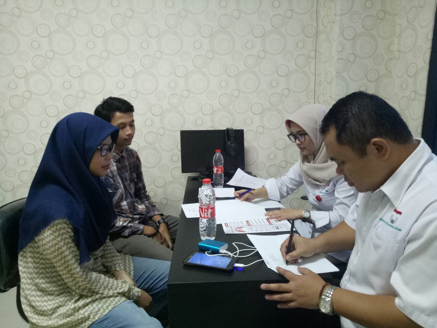 Kegiatan Wawancara Peserta Study Group Tax Center TEL-U