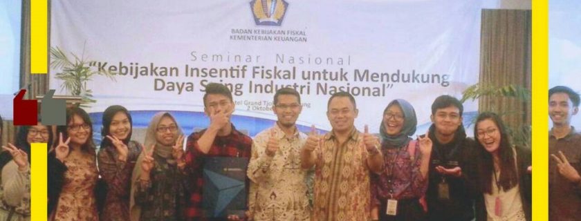 Tax Center Tel U Di Seminar Bkf Kebijakan Insentif Fiskal Untuk Mendukung Daya Saing Industri Nasional Bachelor In Accounting Studies