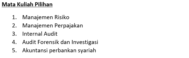 CS 2020 Bachelor in Accounting Studies